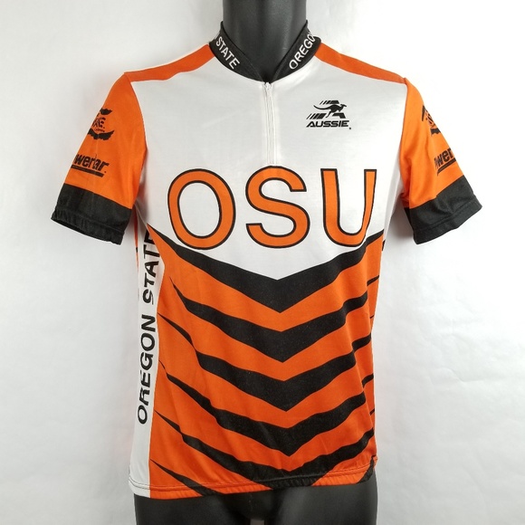 NWT Oregon State Beavers Bicyclist Jersey Shirt - Picture 1 of 5